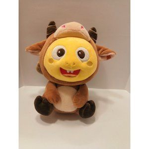 Vip kid cow costume Ox Dino Daily yellow dinosaur Plush Stuffed 9"
